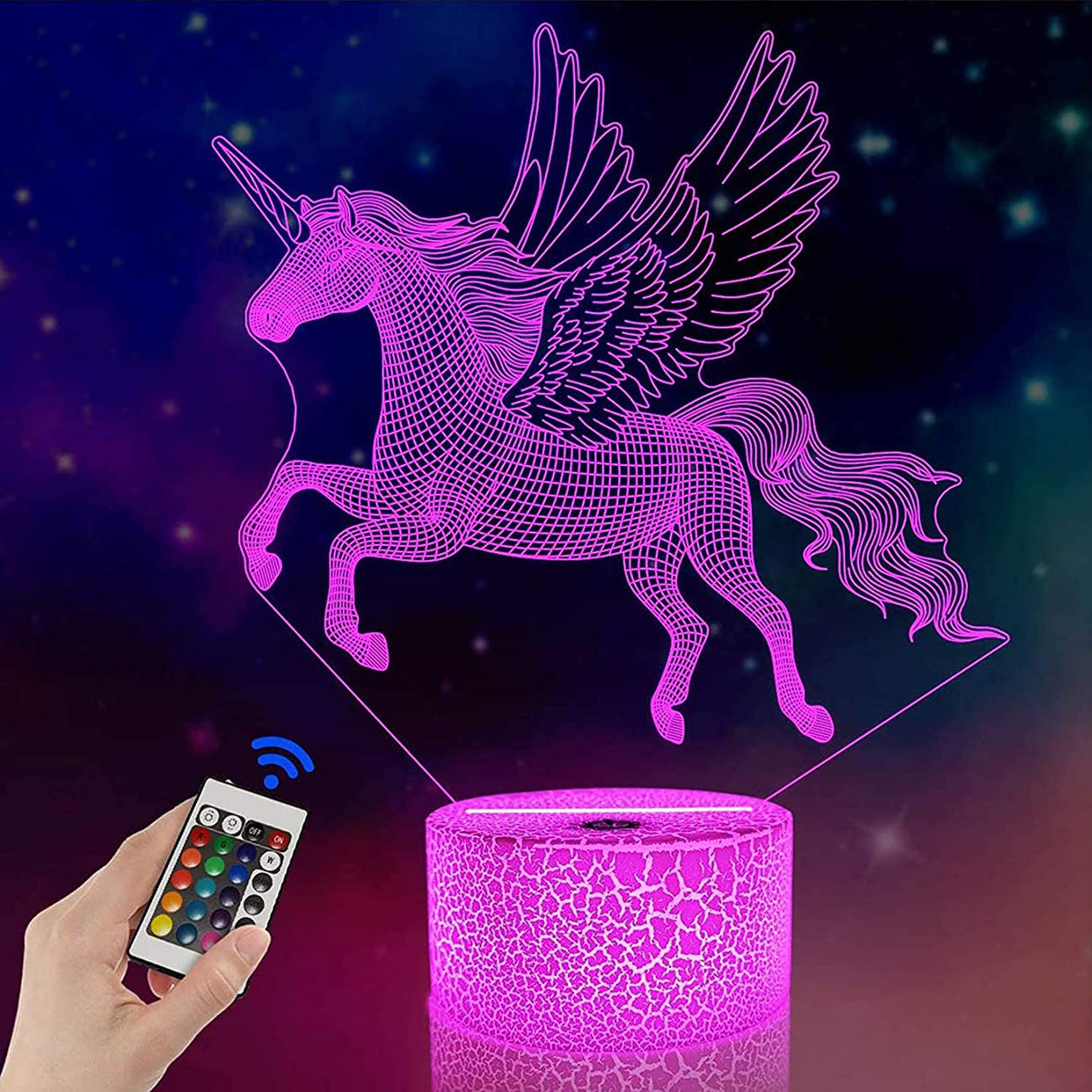 3D Unicorn Lamp
