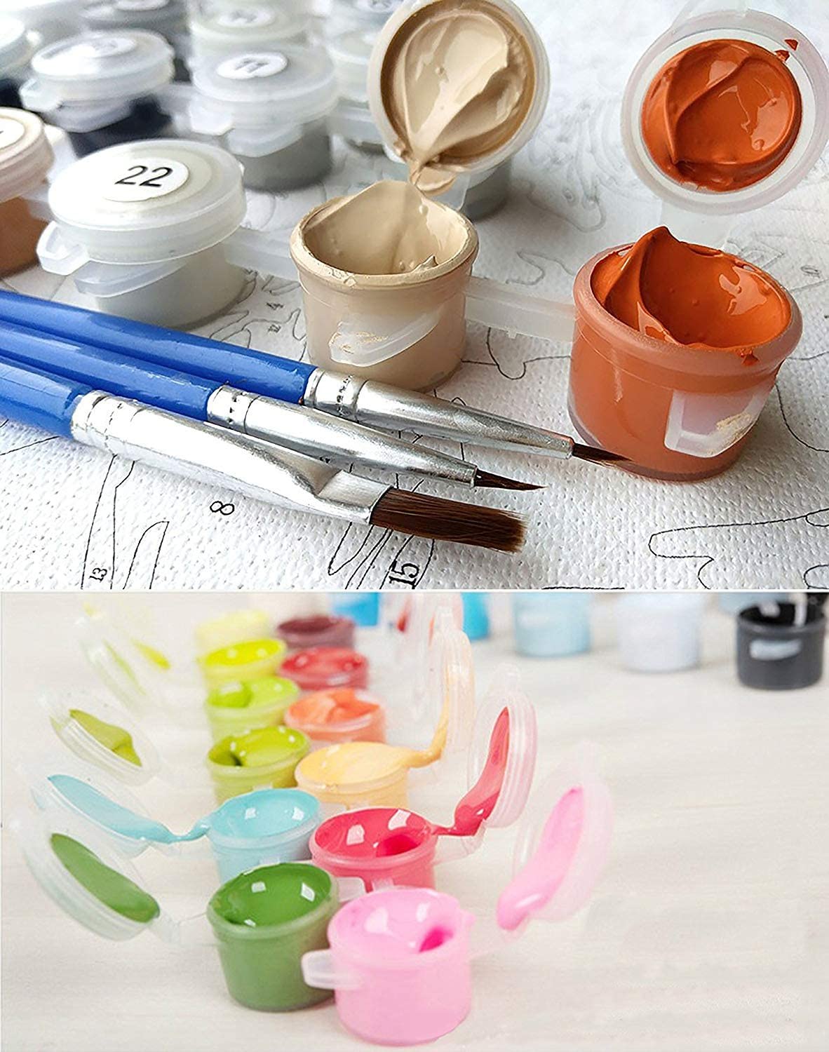 DIY Digital Canvas Oil Painting Kit