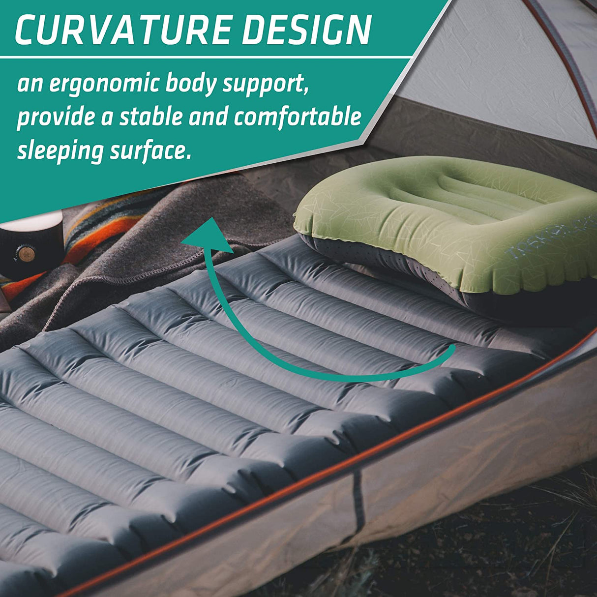 Sleeping Mat, Sleeping Pad, Inflatable Mattress, Camping Mattress Hiking Mattress Camping Sleeping Gear Camping Mat Bed Camping Air Mattresses Camping Gear Camping & Hiking Equipment