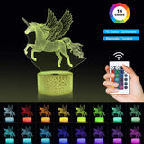 3D Unicorn Lamp
