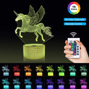 3D Unicorn Lamp