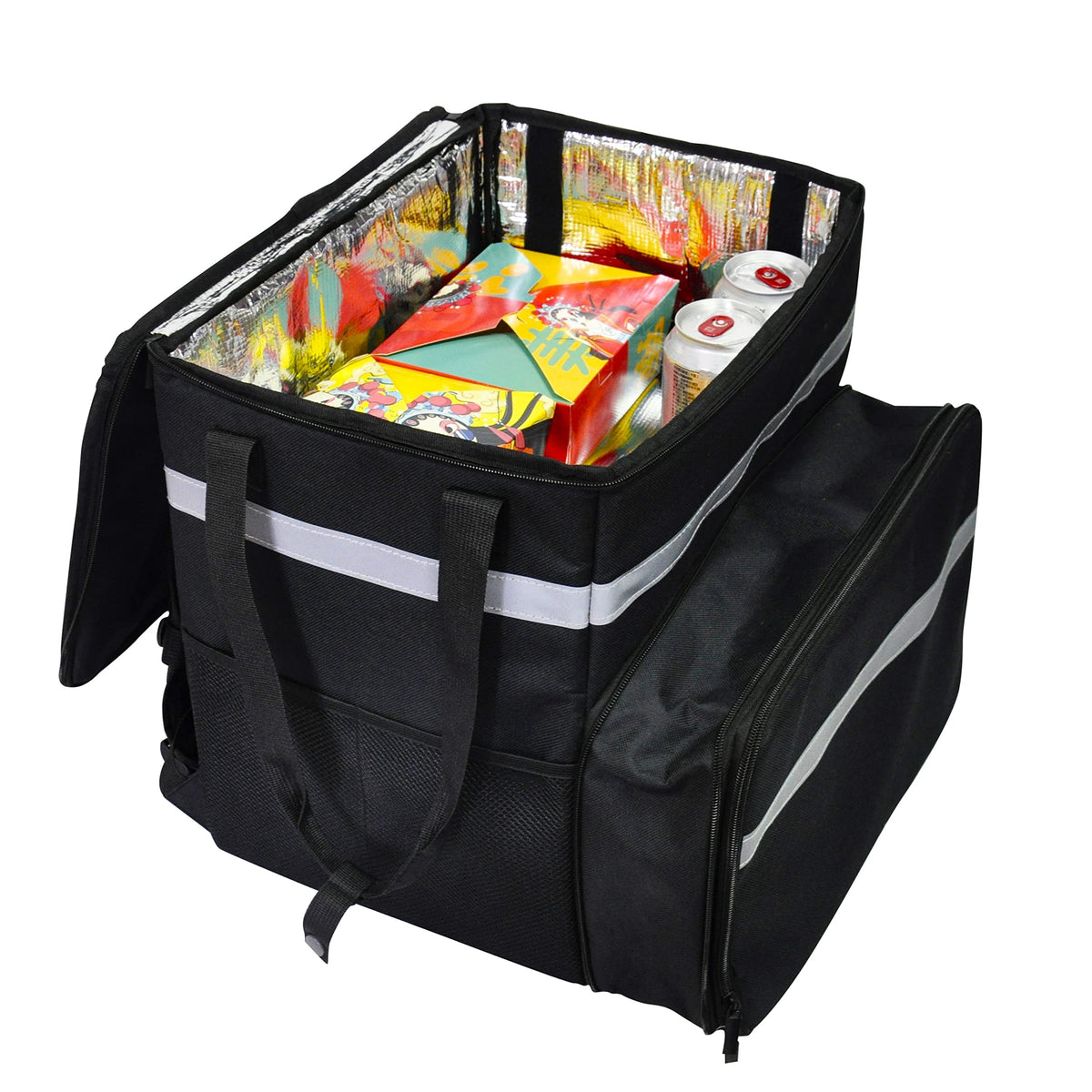 Large Insulated Food-Delivery Backpack