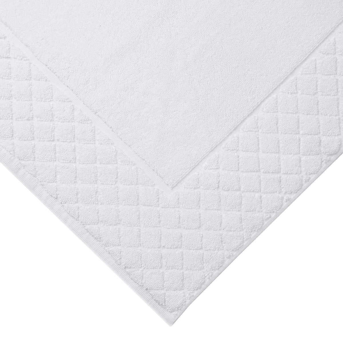 2-Piece 1000 GSM Combed-Cotton Bath Mat Set – 50 × 80 cm