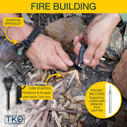 20-in-1 Outdoor Survival & First-Aid Kit