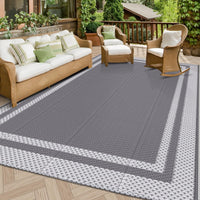 150 × 245 cm Foldable Reversible Outdoor Rug