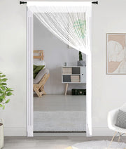 99 × 201 cm Beaded String Door Curtain – 10 Colours