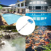 Deep-Bag Pool Skimmer Net with Fine Mesh