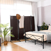 221 × 172 cm 4-Panel Fabric Room Divider – 3 Colours