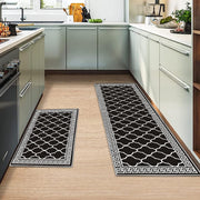2-Piece Washable Kitchen Mat Set – 40 × 60 & 40 × 120 cm
