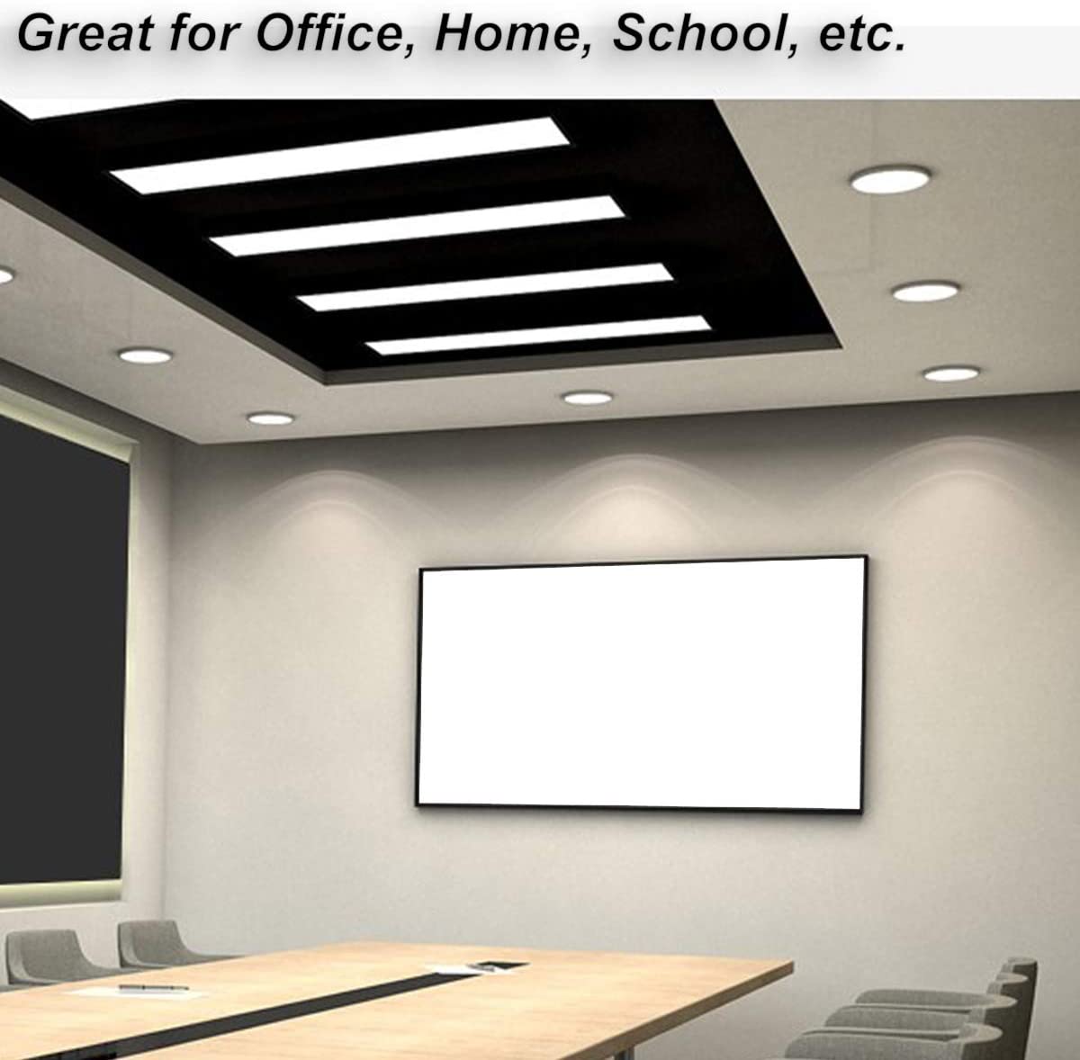 84-Inch Foldable 16:9 Canvas Projector Screen