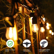 Solar String Lights-15 Globes