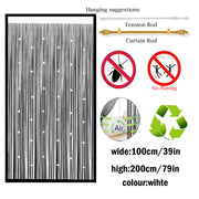 99 × 201 cm Beaded String Door Curtain – 10 Colours