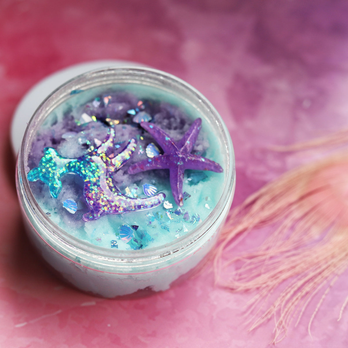 Unicorn DIY Slime kit Supplies-6 Cloud Slime6 Clear Slime3 Jelly Cube5 Unicorn55 Glitter4 Magic Clay with DIY Slime Tool and Slime Box