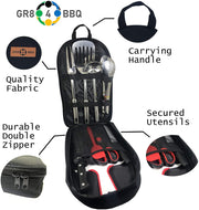 9 Piece Camp Kitchen Utensils Set