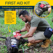 20-in-1 Outdoor Survival & First-Aid Kit