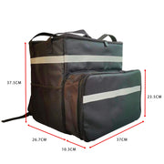 Large Insulated Food-Delivery Backpack