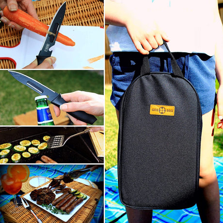 9 Piece Camp Kitchen Utensils Set