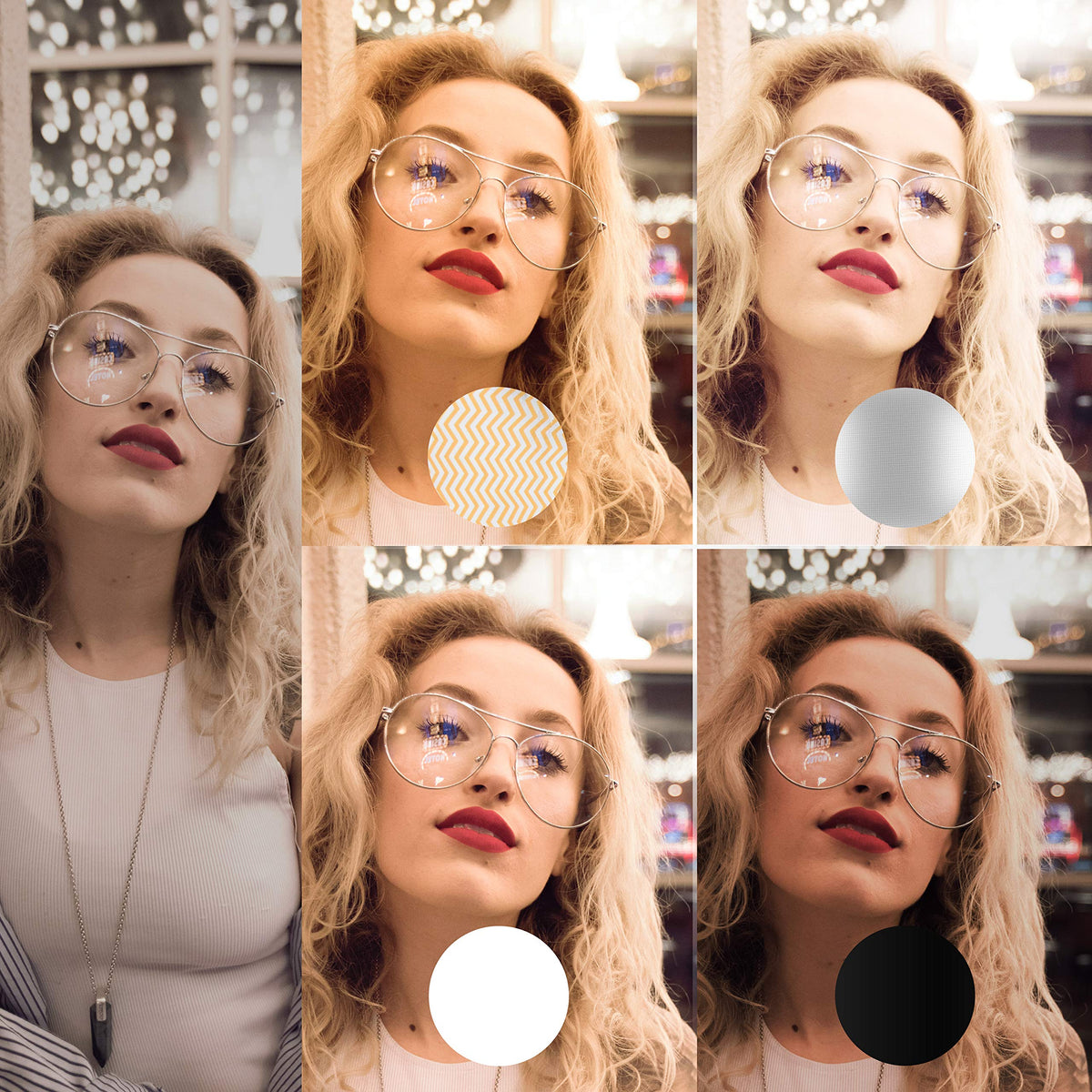 66×24in 4-in-1 Clamshell Photography Reflector Kit