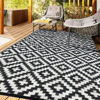 150 × 245 cm Reversible Plastic Outdoor Rug