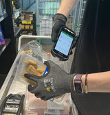 12 Pairs Micro-foam Nitrile Coated Work Gloves, Ideal for General Purpose, Automotive, Construction, Home Improvement (Touchscreen Compatible)