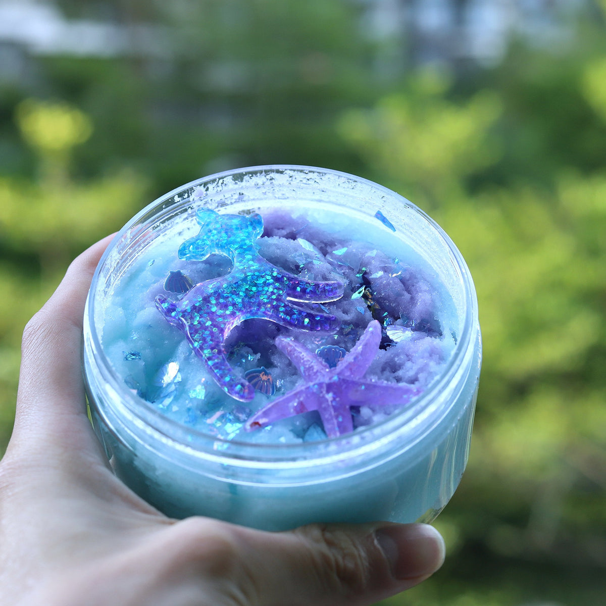 Unicorn DIY Slime kit Supplies-6 Cloud Slime6 Clear Slime3 Jelly Cube5 Unicorn55 Glitter4 Magic Clay with DIY Slime Tool and Slime Box