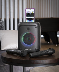 Vocal-Star VS-275BT 60 W Karaoke Machine with 2 Wireless Microphones