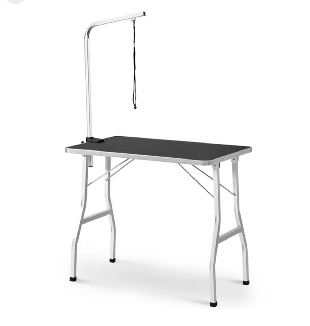 Foldable Pet Grooming Table with Adjustable Arm