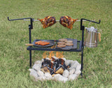 Heavy Duty Adjustable Rotisserie Grill and Spit