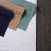 2-Piece 1000 GSM Combed-Cotton Bath Mat Set – 50 × 80 cm