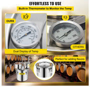 3 Pots 5Gal 19L Alcohol Distiller Copper Alcohol Still Boiler Spirits Brew Kit