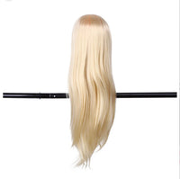 26" inch Hair Hairdressing Training Head With Clamp Hair Mannequin Practice Doll