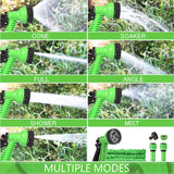 Garden Hose, 75ft Flexible Garden Hose, 22.5m Expandable Garden Hose Pipe Water Hose with 7 Function Spray Gun Hand Shower