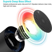 Bluetooth Speaker with Colorful Lights