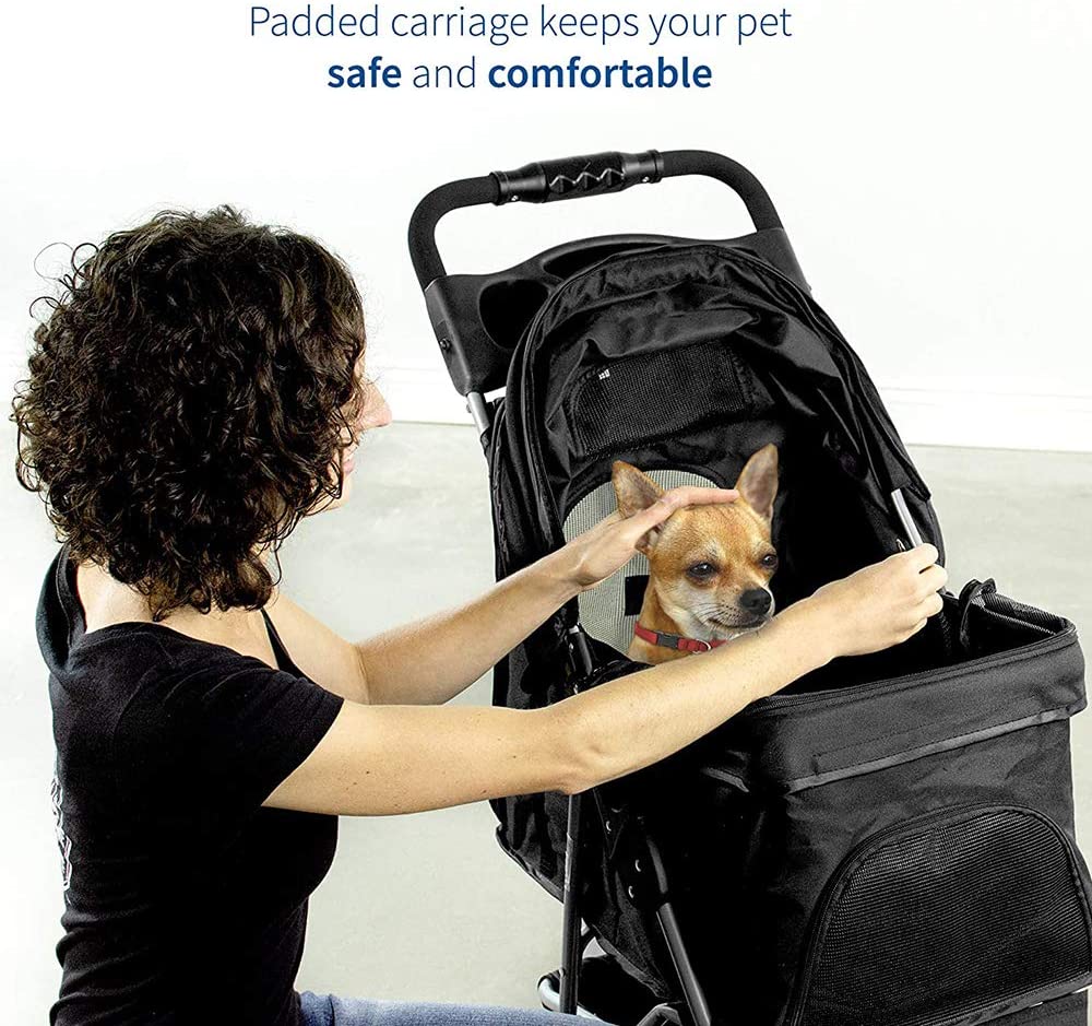 3-Wheel Folding Pet Stroller