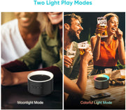 Bluetooth Speaker with Colorful Lights