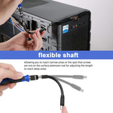 Precision Screwdriver Set, 60 in 1 with 56 Bits Magnetic Screwdriver Kit, Stainless Steel Professional Repair Tools Kit for Phone, Laptop, PC, Camera, Game Console, Glasses, and More –Blue