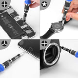 Precision Screwdriver Set, 60 in 1 with 56 Bits Magnetic Screwdriver Kit, Stainless Steel Professional Repair Tools Kit for Phone, Laptop, PC, Camera, Game Console, Glasses, and More –Blue