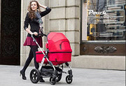 2 in 1 Baby PRAM Baby Stroller Jogger with Bassinet