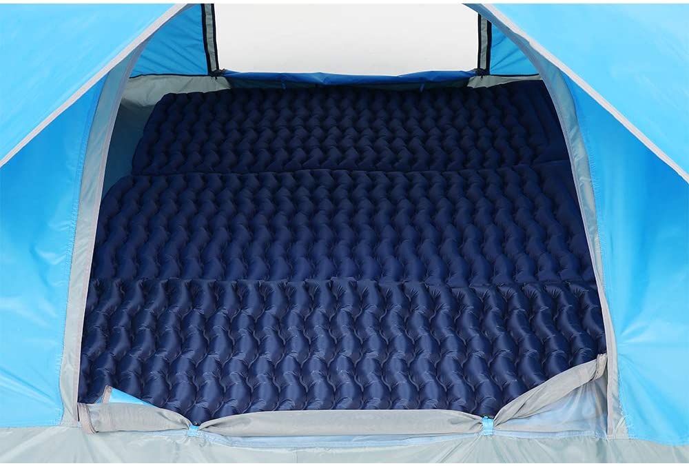 Night Cat Waterproof Camping Tent for 1 2 3 4 Person with Footprint Tarp Easy Instant Pop Up Tent Automatic Hydraulic Rainproof Tent with Rain Fly