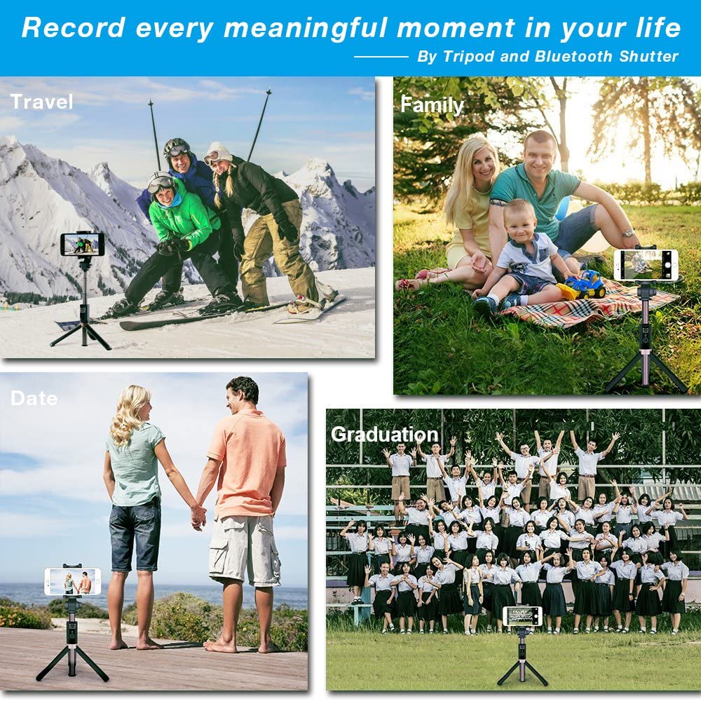 Foldable Tripod Selfie Stick