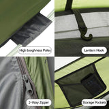 Easy Pop Up Tent-Automatic Setup- Instant Family Tents for Camping, Hiking & Traveling