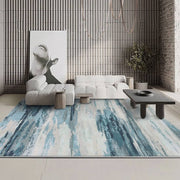 200 × 250 cm Grey Abstract Medium-Pile Area Rug