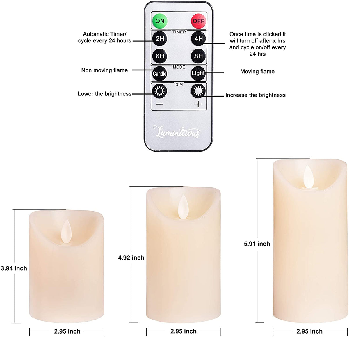 FLAMELESS Candles