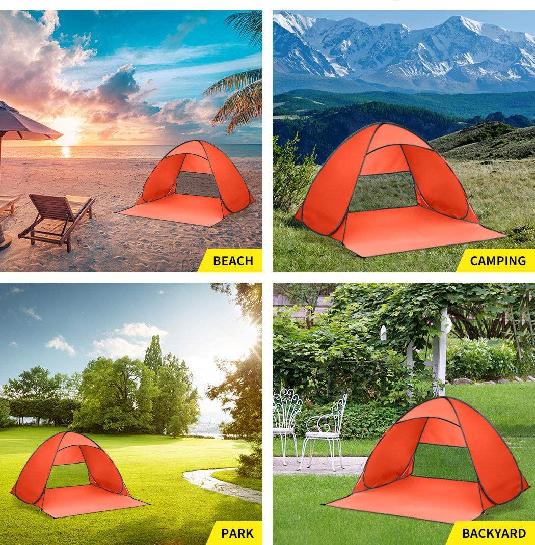 Mountview Pop Up Beach Tent