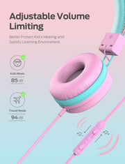 iClever Kids Headphones-Pink