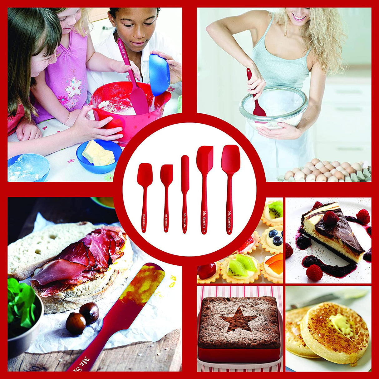 Silicone Spatula Set