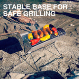 Flatpack Portable Stainless Steel Grill and Fire Pit