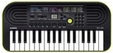 Casio 32 Note Mini Key Musical Portable Keyboard, Black/Green, (SA46)
