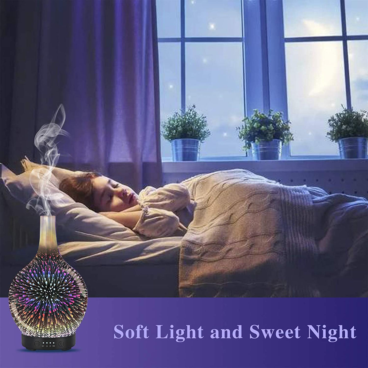3D Aromatherapy Essential Oil Diffuser