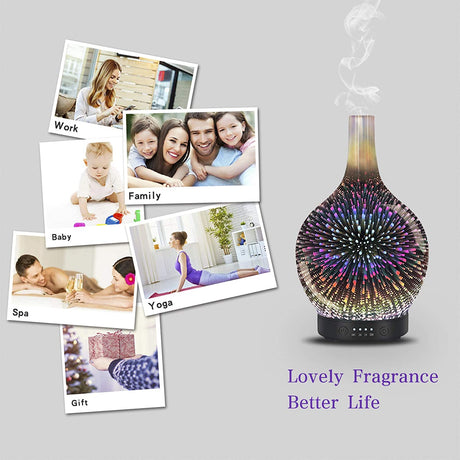 3D Aromatherapy Essential Oil Diffuser